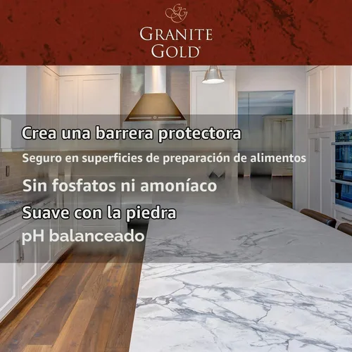 Vista 3 de Granite Gold Sellador de granito para piedra natural, spray de 24 onzas