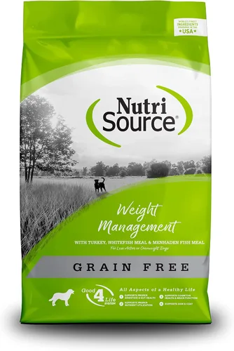 Vista 8 de NutriSource Alimento seco para perros para control de peso, proteína de pollo, 12 libras Granos inclusivos, probióticos y prebióticos apoyo
