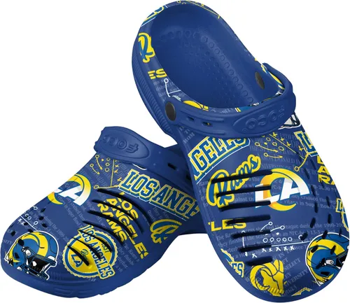 Vista 16 de FOCO Arizona Cardinals NFL Mens Historic Print Clog with Strap