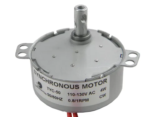 Vista 7 de CHANCS TYC-50 Motor Eléctrico Síncrono AC 110V 0.083-0.1RPM CCW para Ventilador, Microondas, Horno, Chimenea Eléctrica