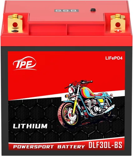 Vista 8 de TPE Batería de litio para motocicleta YTX4L-BS 12V 3Ah recargable Powersport Start Stop LiFePO para ATV y Scooter