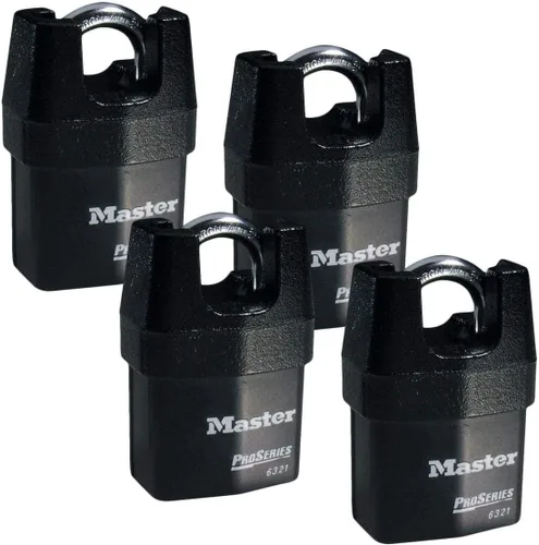 Vista 4 de Master Lock - Un (1) candado de alta seguridad serie Pro 6321NKA con tecnología BumpStop