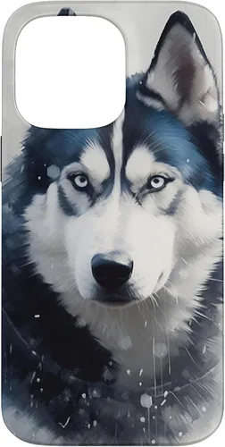 Vista 21 de Siberian Husky Funda para iPhone 17