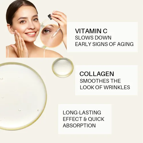 Vista 6 de CARVENCHY - Suero facial con vitamina C, hidratación, piel hidratada, suero de vitamina C, suero facial antienvejecimiento y arrugas (1.0 fl oz)