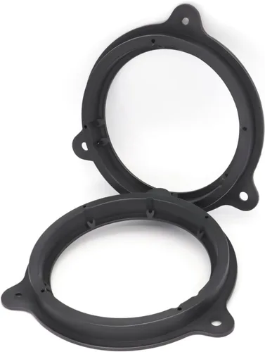 Vista 5 de Anillo de soporte de adaptador de altavoz de plástico negro de 6.5 pulgadas para Nissan / Infiniti