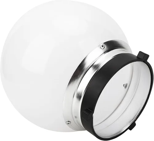 Vista 8 de Bola de luz suave, cúpula difusora profesional de fotografía, montaje compatible con aleación de 5.9 in+modificador de plástico para fotos