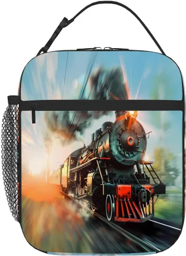 Vista 13 de Bolsa de almuerzo para niños con diseño de mariposas y flores con aislamiento térmico para niños y niñas, para el regreso a la escuela