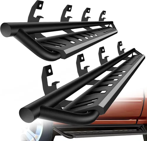 Vista 9 de ONINE Clutch 7" Running Boards for Chevy Silverado GMC Sierra Crew Cab