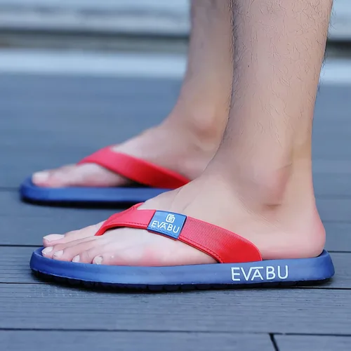 Vista 5 de TAOTAOKE Chanclas para hombre cómodas sandalias de playa impermeables - Zapatillas antideslizantes