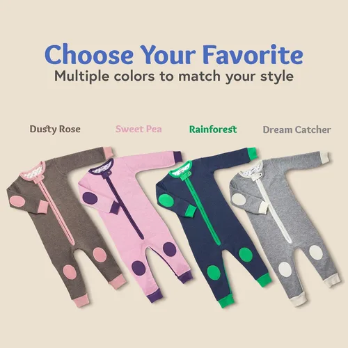 Vista 6 de baby deedee Sleepsie Velour - Cotton Long Sleeves Pajama Atrapa sueños