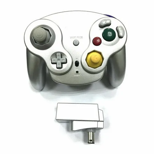 Vista 2 de THE PERFECT PART Gamecube Controller - Wireless Gamecube Controller Switch, Wii U Controller with Plug in Receiver & Shoulder Buttons, Gamecube