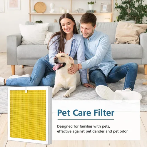 Vista 5 de Filtro G3 para el Cuidado de Mascotas Compatible con Purificador de Aire AMEIFU G3 (Sferf-30) y Purificador de Aire VEWIOR A3, Filtro HEPA