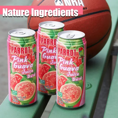 Vista 6 de Parrot Jugo de guayaba rosa marca 16.4 onzas líquidas (paquete de 12)