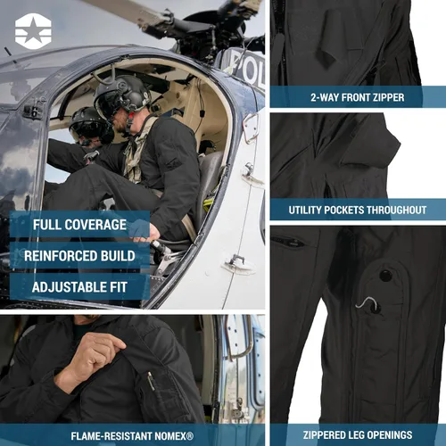 Vista 7 de Traje de vuelo Propper CWU 27P Nomex