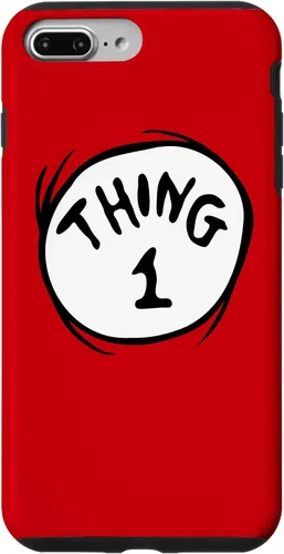 Vista 12 de Dr. Seuss Funda con emblema Thing 1 para iPhone 17