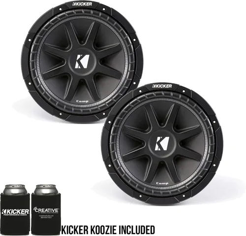 Vista 2 de KICKER Subwoofer Comp de 12 pulgadas (11.8 in), 4 ohmios, paquete compatible con RoHS