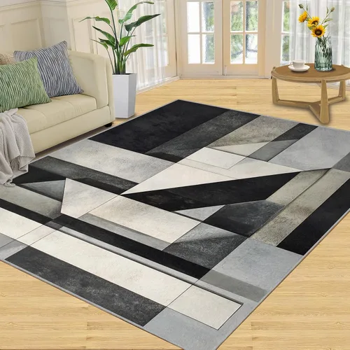 Vista 22 de Autumn Forest Rugs for Bedroom, Lake Forest Area Rug, Landscape Photo Rugs for Living Room, Indoor Non-Slip Rug, Machine Washable Carpet for Front