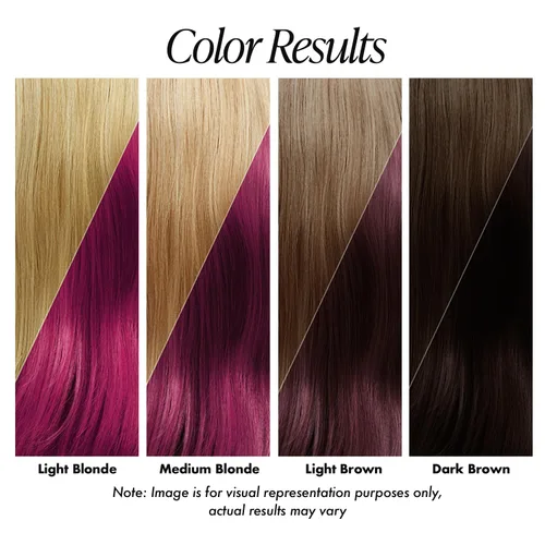 Vista 3 de Adore Tinte semipermanente rojo para el cabello, vegano y libre de crueldad, 4 onzas líquidas, 086 Raspberry Twist (paquete de 2) Tinte