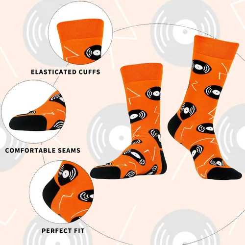 Vista 2 de WeciBor Calcetines de algodón peinado para hombre, 12 unidades, talla 7-1010-1313-15
