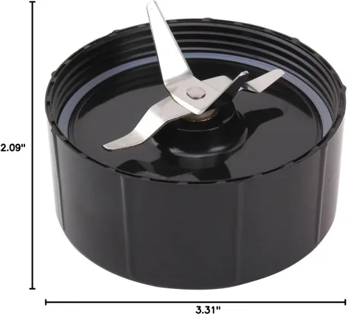 Vista 4 de Repuesto de cuchillas cruzadas para licuadora Magic Bullet MB 1001 MB 1001B de 250 vatios (no para Nutribullet)