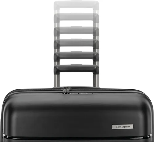 Vista 5 de Samsonite Equipaje extensible central rígido con ruedas giratorias, Triple negro, Equipaje extensible central rígido con ruedas giratorias