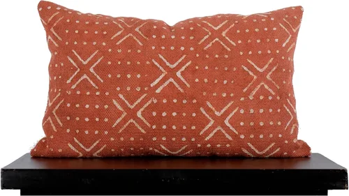 Vista 36 de Trade Star Mudcloth - Funda de cojín decorativa para lumbar, 100% algodón, color índigo, estilo granja, funda de almohada gruesa, estilo bohemio