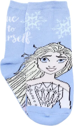 Vista 5 de Disney Juego de calcetines de Frozen para niñas pequeñas