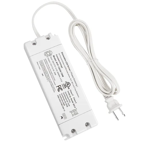 Vista 9 de REYLAX Conductor 24V de Dimmable LED Triac de 30W, transformador de baja