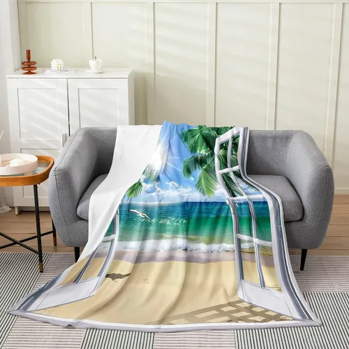 Vista 47 de Erosebridal Hammerhead Shark Flannel Blanket 40x50 Marine Life Fuzzy Plush Throw for Sofa Couch Hammerhead Shark Lover Gifts Ocean Sealife Fleece