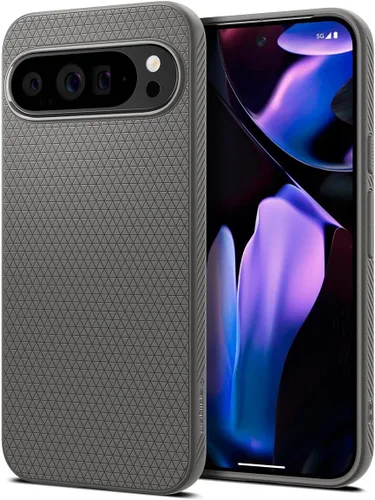 Vista 20 de Spigen Funda para Pixel 8, Liquid Air (2023) [Sin Anillo Magnético] [Protección de Grado Militar] - Abyss Green