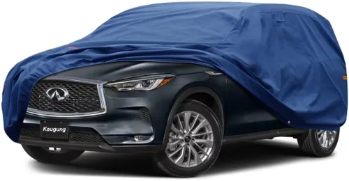Vista 138 de Kaugung Funda de coche resistente para BMW M2 (2019-2024), impermeable, resistente a todo tipo de clima, protección contra el sol, lluvia, polvo