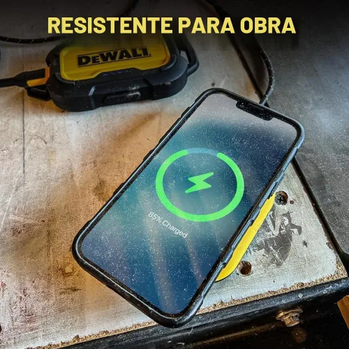 Vista 2 de DEWALT Cargador inalámbrico resistente, almohadilla de carga inalámbrica
