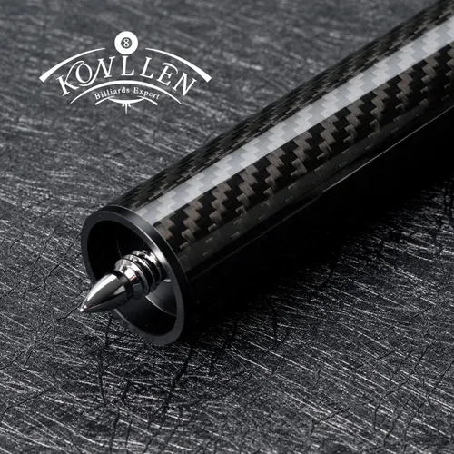 Vista 8 de KONLLEN Pool Cue Extension, Carbon Fiber Billiard Extension with 3 Rear-End Adapters, Bullet-Style Threaded Connection, Available in 2" 3" 4" 6" 8