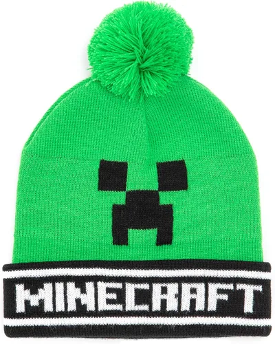 Vista 2 de Minecraft Bobble - Conjunto de guantes y gorro de punto para jugadores, talla única