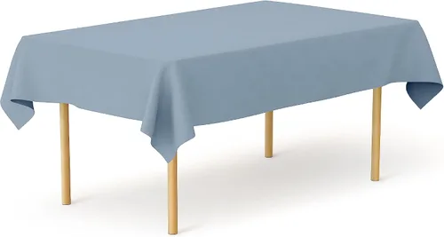 Vista 159 de Pomp - Mantel premium de poliéster con estampado abstracto de 52 x 52 pulgadas cuadradas Tela de fácil cuidado, resistente a arrugas y manchas
