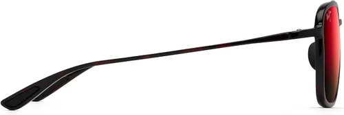 Vista 3 de Maui Jim Women's Keokea WPatented Polarizedplus2 Lenses Square Sunglasses