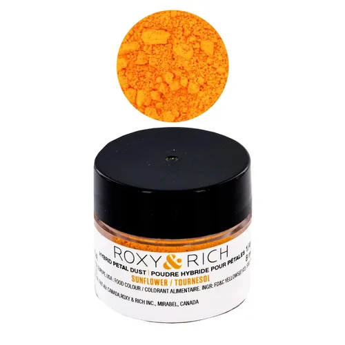 Vista 6 de Roxy & Rich - Polvo híbrido de pétalos en polvo, color alimentario, volumen de 0.3 fl oz, color azul bebé