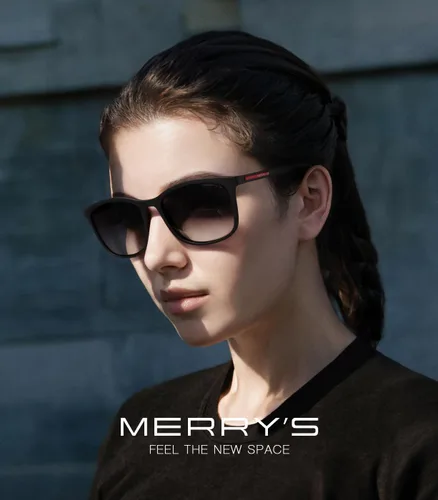 Vista 2 de MERRY'S Lentes de sol polarizados cuadrados para hombres y mujeres, ultraligeros, para conducir, pesca, golf, UV400 S8668