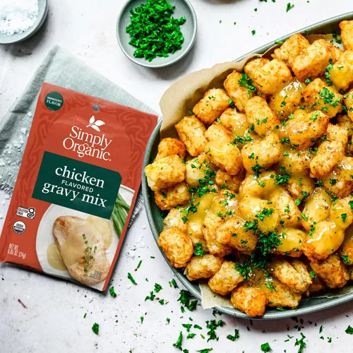 Vista 3 de SIMPLY ORGANIC Mezcla orgánica de salsa de pollo, 0.85 onzas