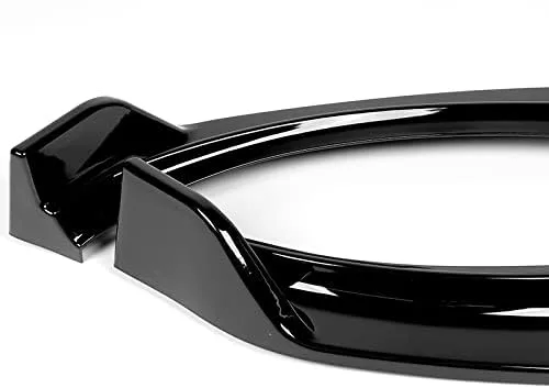 Vista 3 de EPARTS - Parasol de fibra de carbono real para parabrisas trasero, alerón compatible con Infiniti G35/G37 Sedan 2007-2009 solo (pintado negro)