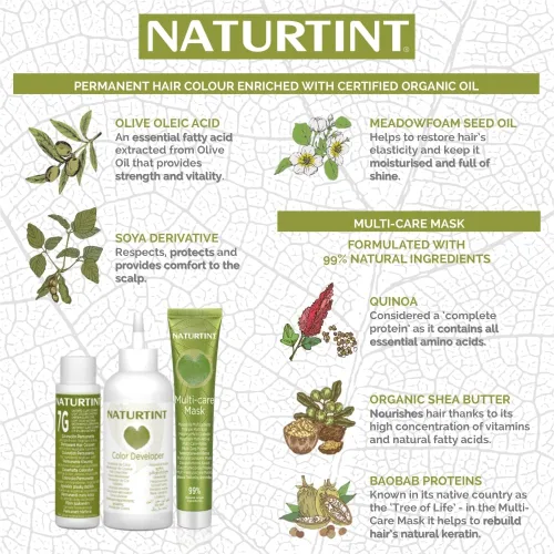 Vista 6 de Naturtint 4N - Tinte para el cabello castaño natural, 5.07 FZ