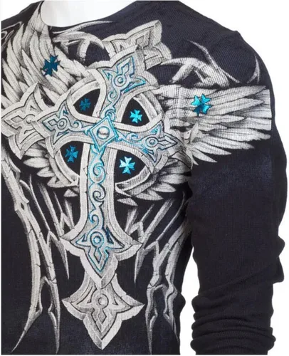 Vista 6 de Xtreme Couture by Affliction - Camisa térmica para hombre