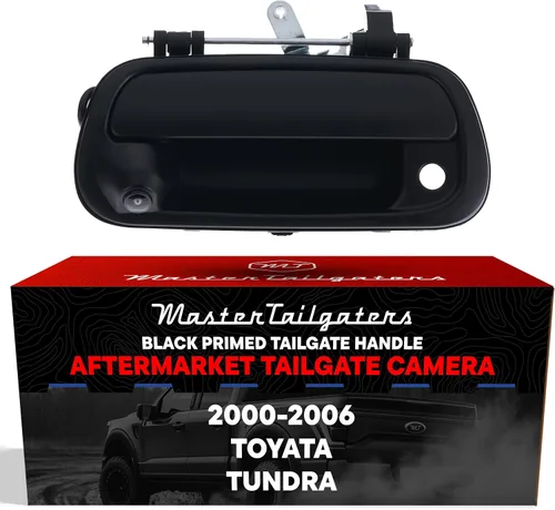 Vista 15 de Master Tailgaters Manija de Compuerta Trasera de Metal Negro con Cámara de Respaldo de Repuesto para Toyota Tundra (2000-2006) IP68 Resistente al