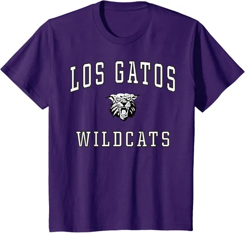 Vista 26 de Camiseta de Los Gatos de la escuela secundaria de Wildcats C1
