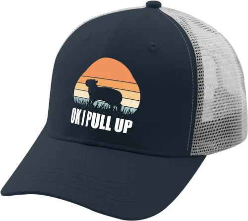 Vista 2 de devor Baseball Cap Ok I Pull Up Dad Hat, Funny Cap for Women