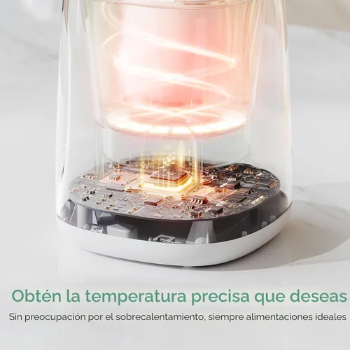 Vista 3 de Momcozy Calentador de Biberones, Calentadores de Biberones Rápidos para Todos los Biberones con Temporizador, Control Preciso de Temperatura