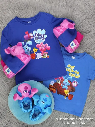 Vista 7 de Nickelodeon Blues Clues You - Camiseta de manga larga para niños pequeños