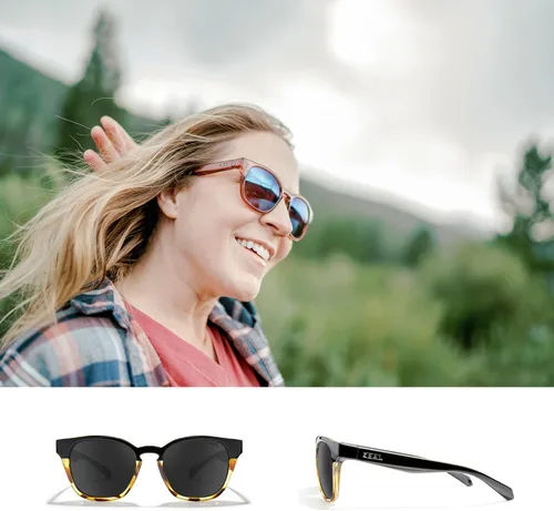 Vista 2 de Zeal Optics Windsor Gafas de sol polarizadas basadas en plantas para hombres y mujeres