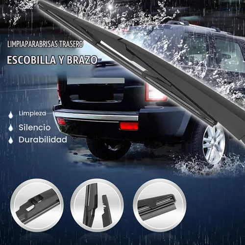 Vista 2 de X AUTOHAUX Juego de brazos de limpiaparabrisas trasero para Jeep Cherokee KL 2014-2019 14 pulgadas