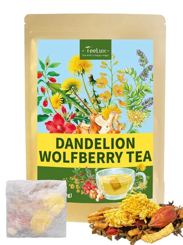 Vista 66 de TeeLux - Bolsas de té de cebada, sabor a nuez y tostado, sin cafeína, 0.07 oz x 50 bolsas Té de grano de cebada asada con aroma a nuez, sin